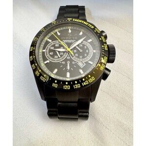 Invicta SPEEDWAY Men's GAINED MOMENTUM Watch 19297 New Battery WORKS GREAT!